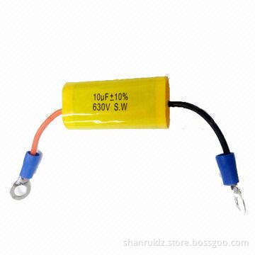 Metalized Polypropylene Film Capacitor in Axial, Low-loss, Used in Heavy Current, High-frequency